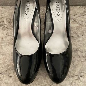Guess Black Heels size 8